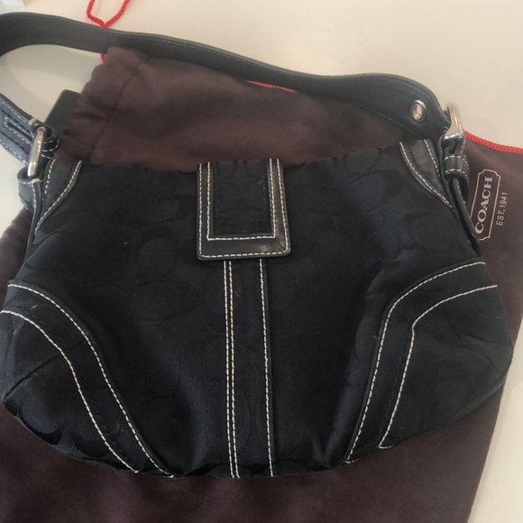 Vintage coach shoulder bag - Picture 2 of 8